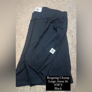 Reigning champ solotex shorts, NWT